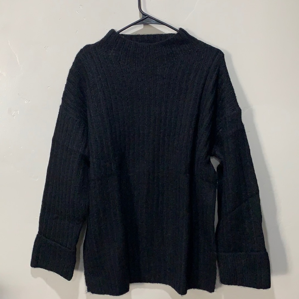 NWT OLD NAVY Mock-Neck Rib-Knit Tunic Sweater for Women